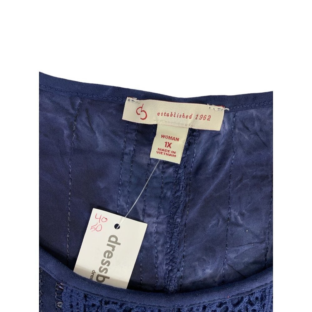 Dressbarn Women's Blue Blouse - Picture 3 of 7